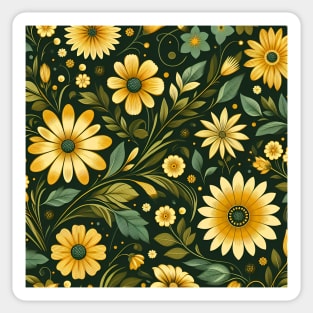 Yellow Flowers Sticker